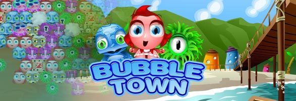 msn games bubble town