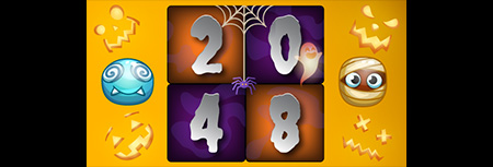 Image of 2048 Halloween game