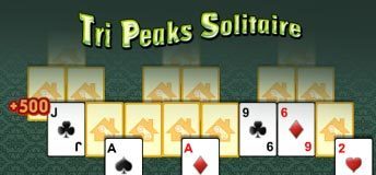 play tripeaks solitaire online free